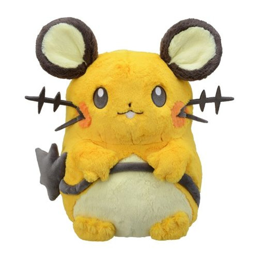 Pokemon Center Original Hugging Fluffy Plush Doll Dedenne