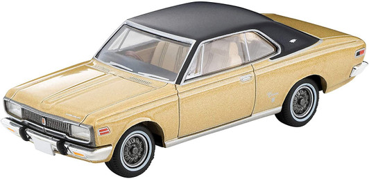 Tomytec LV-192b Tomica Limited Vintage 1/64 Toyopet Crown Hardtop Super Deluxe 70 Year Gold / Black