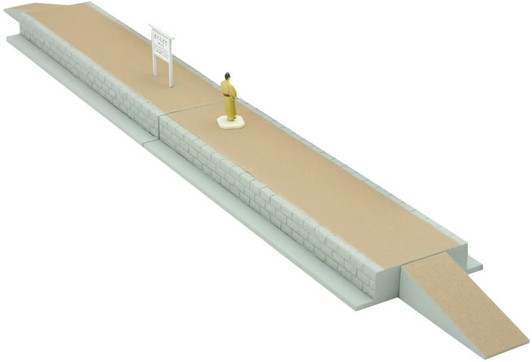 Tomytec Building Collection 80 H01 Tomii Railway Nekoya Line 'Sakura Dote Station' (HO 1/80 Scale)