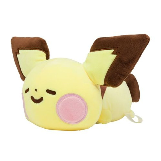 Pokemon Center Original Yurutto Plush Doll Napping Pichu