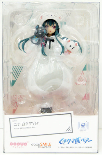 Good Smile Company POP UP PARADE Yuna: White Bear Ver. Figure (Kuma Kuma Kuma Bear)