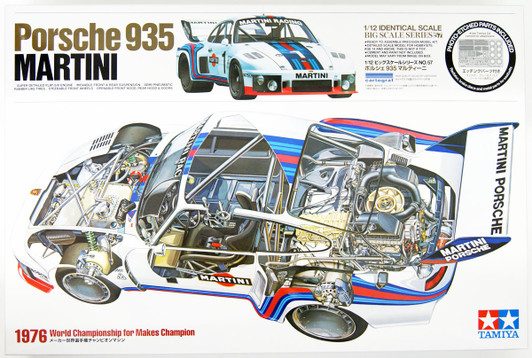 Tamiya 1/12 Porsche 935 Martini w/Photo Etched Parts Plastic Model