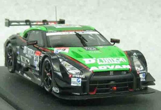 Ebbro 81008 D station ADVAN GT-R SGT500 2013 No.24 1/18 Scale