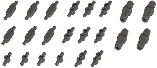 Kotobukiya M.S.G Modeling Support Goods Mecha Supply 20 Joint Set D Gunmetal ver.