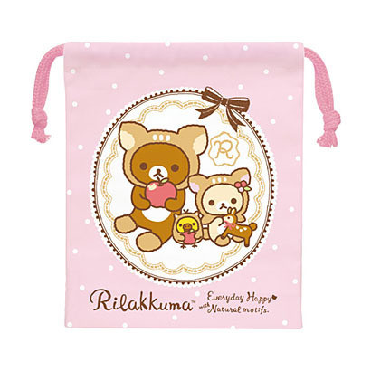 Sumikko Gurashi Drawstring Bag for Cups CT52101