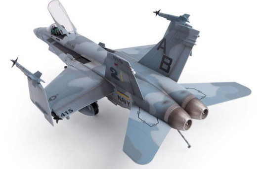 Doyusha US Navy F/A-18C Hornet 1/18 Scale Finished Model