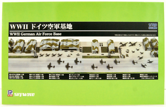 Pit-Road Skywave 1/700 WWII German Air Force Base Plastic Model
