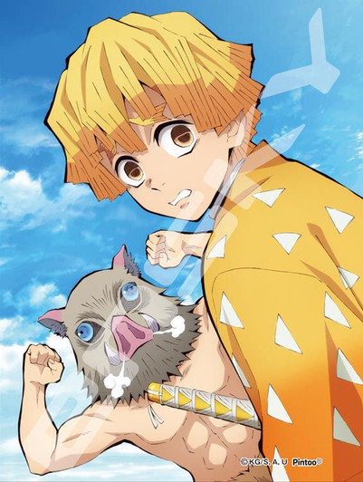 Ensky MA-50 Jigsaw Puzzle Demon Slayer: Kimetsu no Yaiba Zenitsu and Inosuke (150 S-Pieces)