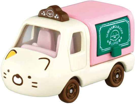 Takara Tomy Dream Tomica Sumikkogurashi Neko's Coffee Wagon