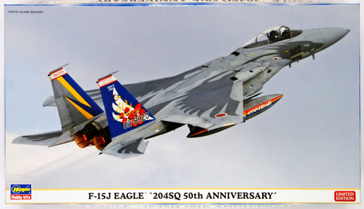 Hasegawa 02153 F-15J Eagle 204SQ 50th Anniversary 1/72 Scale Kit