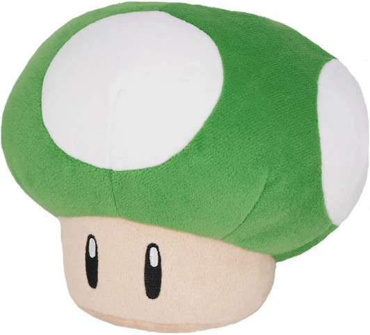 San-ei Super Mario All Star Collection Plush Doll 1-Up Mushroom (S)