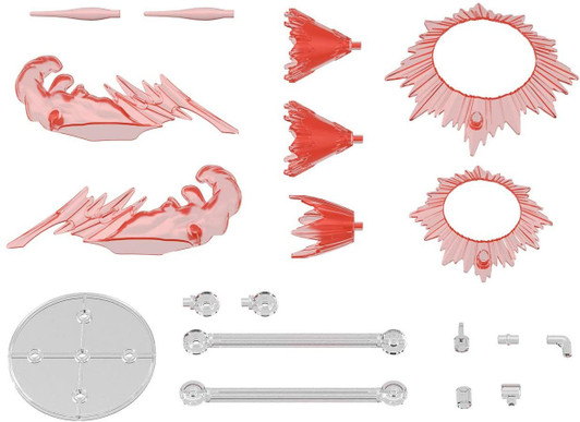 Bandai 30MM 1/144 Customize Effect Action Image Ver. (Red) Plastic Model