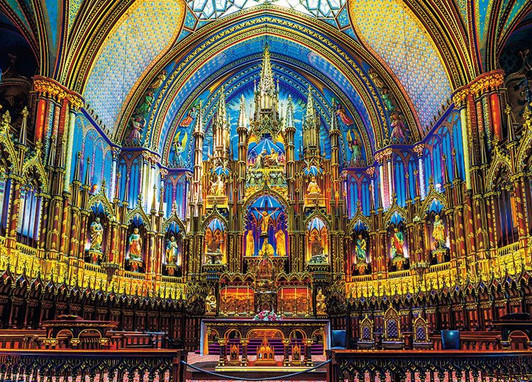 Beverly 66-165 Jigsaw Puzzle Notre Dame Cathedral (600 Pieces)