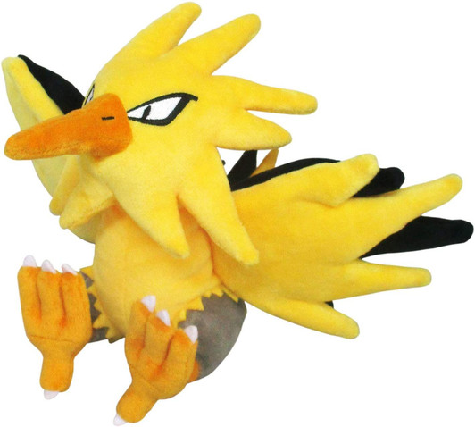 San-ei Pokemon All Star Collection Plush Doll Zapdos (S)