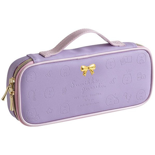 San-x Sumikko Gurashi Pen Pouch Premium Happy School Purple