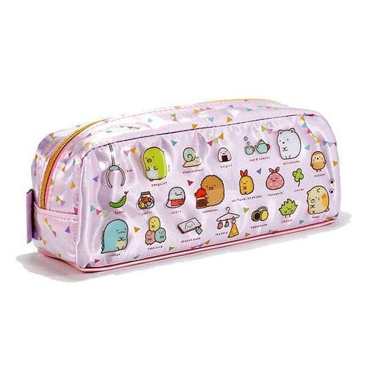 San-x Sumikko Gurashi Pen Pouch Sankaku Pink San-x Sumikko Gurashi Pen Pouch Sankaku Pink