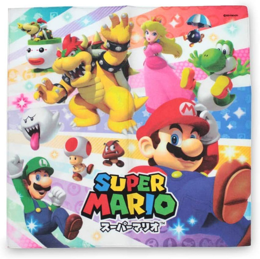 Sun Art Super Mario Lunch Cloth (Mario Characters pattern)