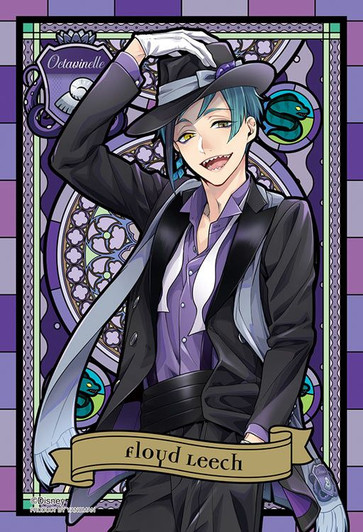 Yanoman 97-252 Prism Art Jigsaw Petit Puzzle Disney Twisted-Wonderland Floyd Leech (70 Pieces)