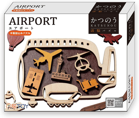 Hanayama Katsunou Brain Teaser Airport Puzzle