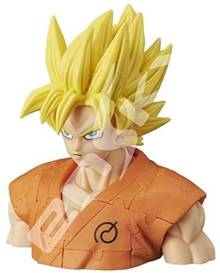 Ensky KM-75 3D Jigsaw Puzzle Dragon Ball Super Saiyan Son Goku