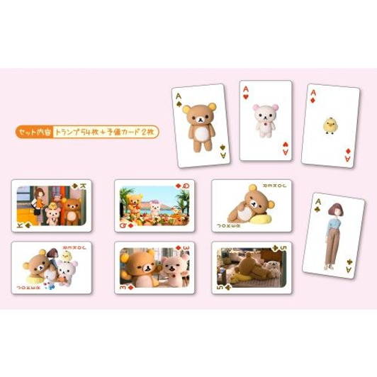 Ensky Playing Cards Rilakkuma and Kaoru