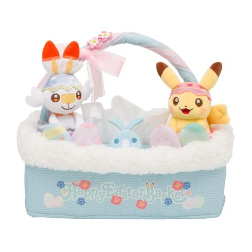 Pokemon Center Original Happy Easter Basket Tissue Box Cover Swablu's Basket