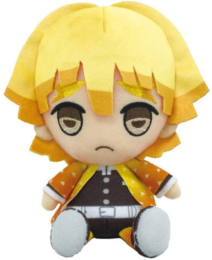 Sunrise Chibi Plush Zenitsu Agatsuma (Demon Slayer: Kimetsu no Yaiba)