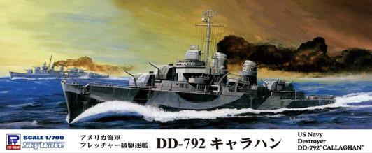 Pit-Road Skywave 1/700 US Navy Fletcher-Class Destroyer DD-792 Plastic Model Pit-Road Skywave 1/700 US Navy Fletcher-Class Destroyer DD-792 Plastic Model