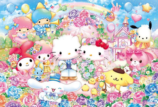 Hello Kitty Jigsaw Puzzle Sweets Dream 1000 Pieces 