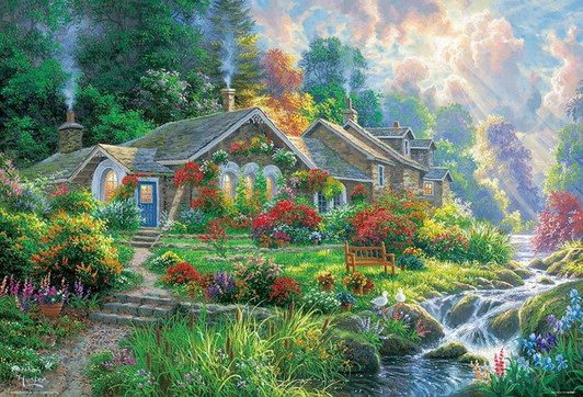 Beverly 31-520 Jigsaw Puzzle Home Sweet Home by Abraham Hunter (1000 Pieces)