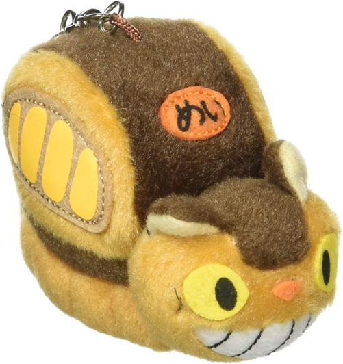 Sun Arrow Studio Ghibli My Neighbor Totoro Keyholder Plush The Cat bus
