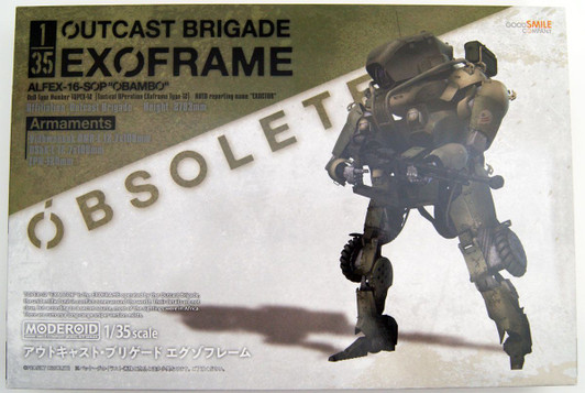Good Smile Company MODEROID 1/35 Outcast Brigade Exoframe Plastic Model (OBSOLETE)