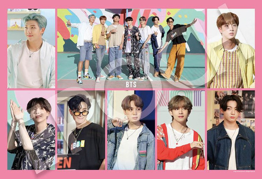 Epoch 28-103 Jigsaw Puzzle BTS Dynamite (300 Pieces)