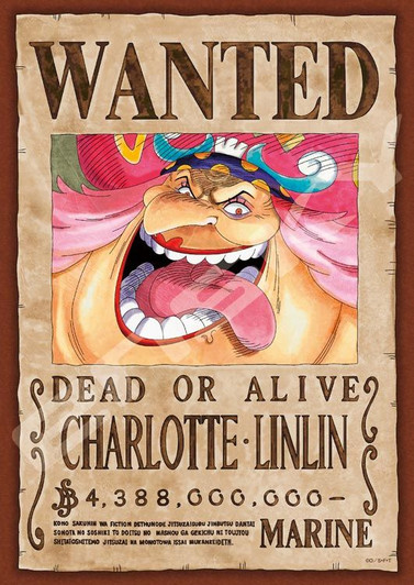 Ensky 208-073 Jigsaw Puzzle One Piece Charlotte Linlin Wanted Poster (208 Pieces)