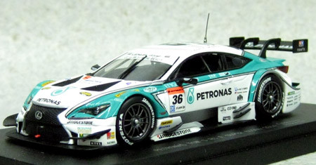 Ebbro 45064 PETRONAS TOM’S RC F SUPER GT500 2014 No.36 White 1/43 Scale