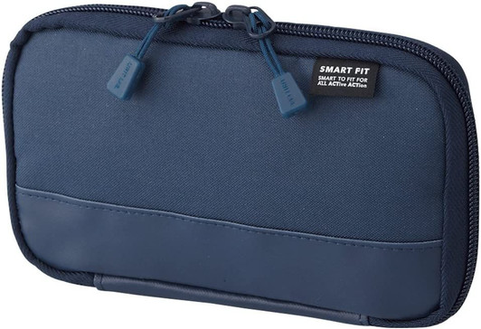 LIHIT LAB. Smart Fit Actact Compact Pen Case (Navy)