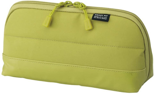 LIHIT LAB. Pen Case Book Type (Yellow green)