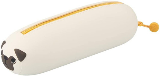 LIHIT LAB. SMART FIT PuniLabo Nekorobi Pen Pouch (Pug)