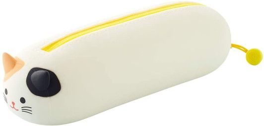 LIHIT LAB. SMART FIT PuniLabo Nekorobi Pen Pouch (Calico Cat)