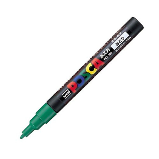 Mitsubishi Pencil uni POSCA Thin 0.9-1.3mm Green