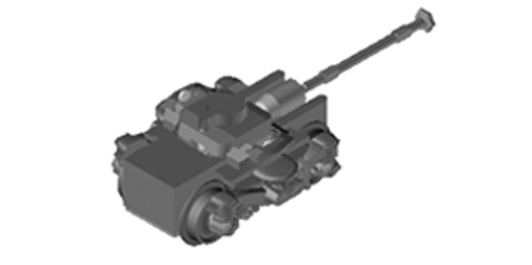 Kato Parts 14352D1A Truck Set (Bogie) A for Powered Car Tobu Railway 50070 Type (N scale) ASSY