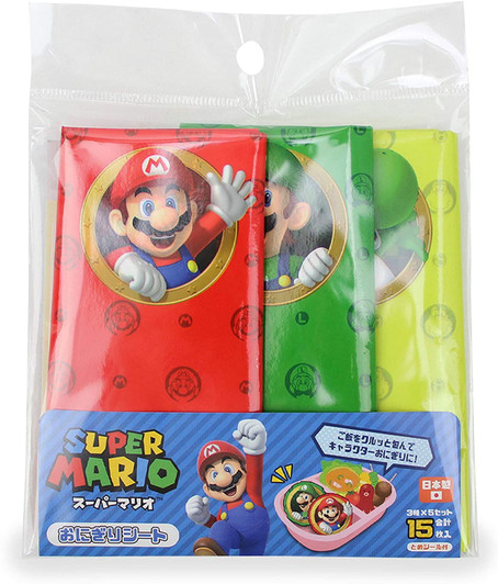 Sun Art Super Mario Bento Onigiri(Rice Ball) Sheet Sun Art Super Mario Bento Onigiri(Rice Ball) Sheet