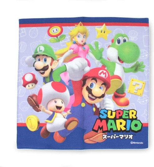Sun Art Super Mario Handkerchief (Mario and Friends)