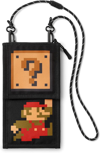 Nintendo Nintendo Super Mario Travel Neck Pouch Nintendo Nintendo Super Mario Travel Neck Pouch