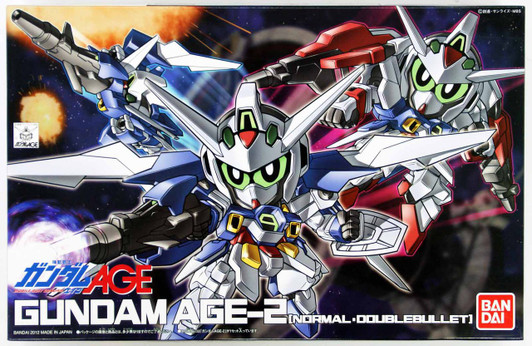 Bandai SD BB 371 Gundam Age-2 (Normal Doublebullet) Plastic Model Kit