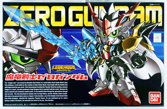 Bandai SD BB 378 Gundam Zero Gundam Plastic Model Kit