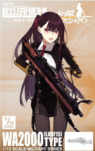 Tomytec Military Series 1/12 Little Armory LADF15 Dolls Front Line WA2000 Type Plastic Model