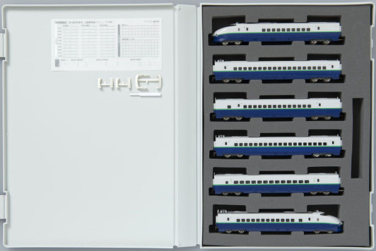 Tomix 98754 JR Series 200 Tohoku/Joetsu Shinkansen (Renewal) 6 Cars Set (N scale)