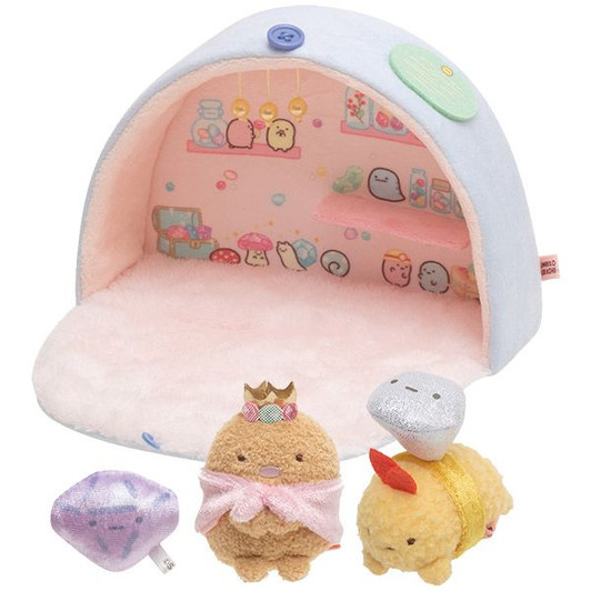 San-x Plush Doll Sumikko Gurashi Story Book Mole's Room