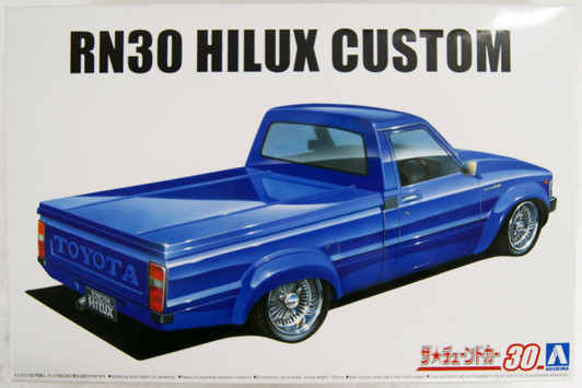 Aoshima The Tuned Car 1/24 Toyota Hilux RN30 Custom '78 Plastic Model